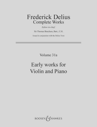 Early Works Band 31a f�r Violine und Klavier
