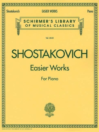 Easier works for piano