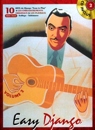 Easy Django vol.2 (+CD) pour guitare/tab (en/frz)
