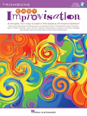 Easy Improvisation (+Online Audio) for trombone