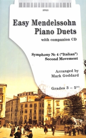 Easy Mendelssohn Duets (+CD) for piano 4 hands score