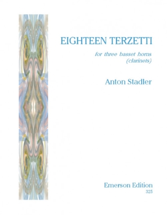 Eighteen Terzetti for 3 basset horns (clarinets) score and parts
