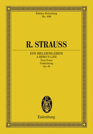 Ein Heldenleben op.40 f�r Orchester Studienpartitur