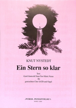 Ein Stern so klar f�r gem Chor und Orgel Partitur