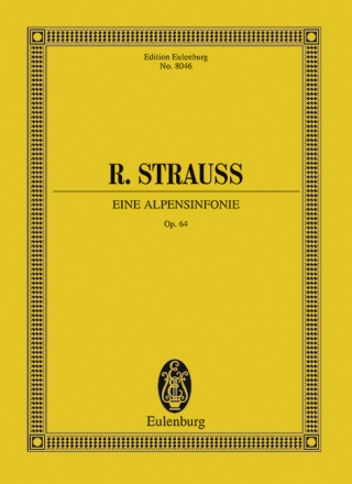 Eine Alpensinfonie op.64 f�r Orchester Studienpartitur