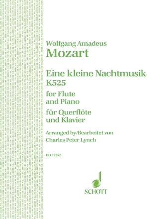 Eine kleine Nachtmusik KV525 f�r Fl�te und klavier
