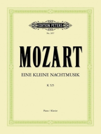 Eine kleine Nachtmusik KV525 f�r Klavier