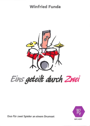 Eins geteilt durch Zwei f�r 2 Spieler an einem Drumset