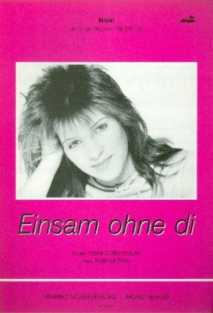 Einsam ohne di f�r Klavier