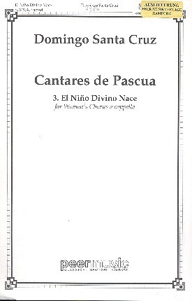 El Nino divino nace for female chorus a cappella score