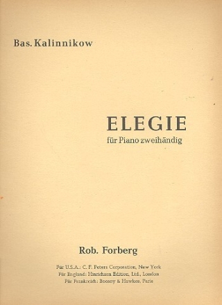 Elegie f�r Klavier