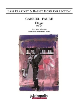 Elegie op.24 for bass clarinet and piano