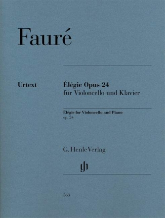 �l�gie op.24 f�r Violoncello und Klavier