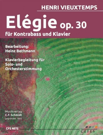 El�gie op.30 f�r Kontrabass und Klavier