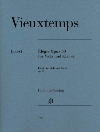 �l�gie op.30 f�r Viola und Klavier