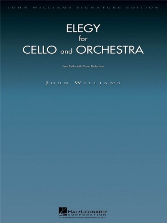 Elegy for Cello and Orchestra for cello and piano