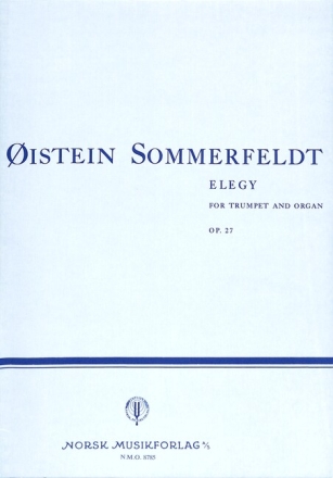 Elegy op.27 for trumpet and organ