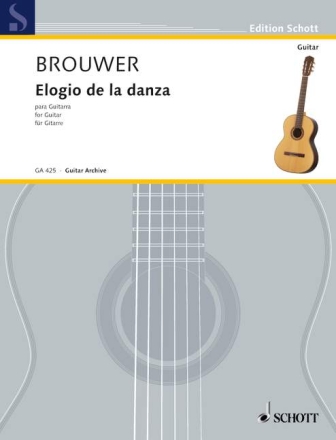 Elogio de la danza f�r Gitarre