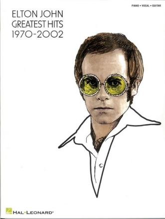 Elton John - Greatest Hits 1970-2002 songbook piano/vocal/guitar