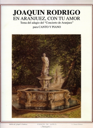 En Aranjuez con tu amor f�r SINGSTIMME UND KLAVIER