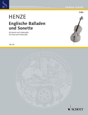 Englische Balladen und Sonette f�r Klavier und Violoncello