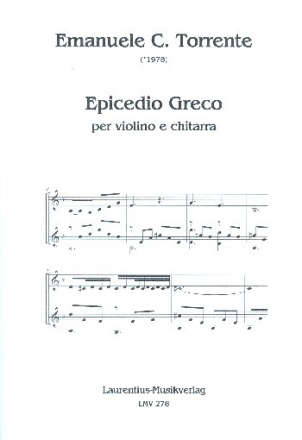 Epicedio Greco f�r Violine und Gitarre