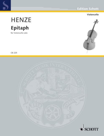 Epitaph f�r Violoncello