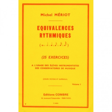 Equivalences rythmiques vol.1