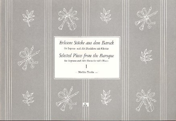 Erlesene Spielst�cke aus dem Barock Band 1 f�r 2 Blockfl�ten (SA) und Klavier