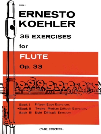 Ernesto Kohler 35 Exercises for Flute Fl�te