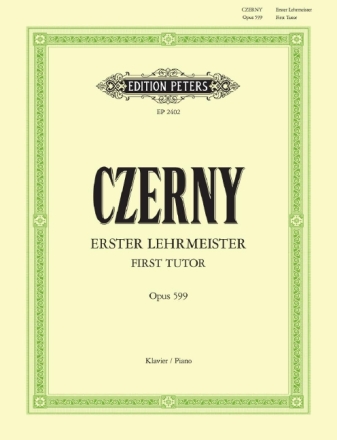 Erster Lehrmeister op.599 f�r Klavier