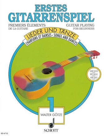 Erstes Gitarrenspiel Heft 1 f�r Gitarre