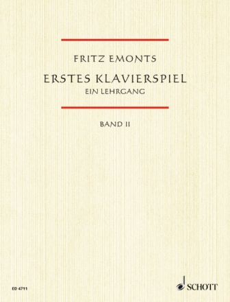 Erstes Klavierspiel Band 2 f�r Klavier