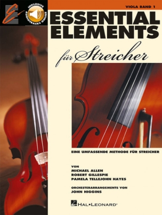 Essential Elements f�r Streicher (+Online Audio) f�r Viola