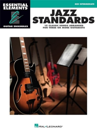 Essential Elements - Jazz Standards for 3 guitars (ensemble) score mid intermediate