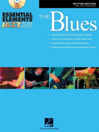 Essential Elements - The Blues (+CD): for jazz ensemble rhythm section (piano/guitar/bass/drums)