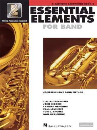 Essential Elements vol.2 (+Online-Audio) for concert band baritone saxophone