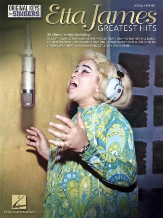 Etta James: Greatest Hits for vocal and piano songbook