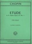 Etude A Flat Major Op.25,1 for cello