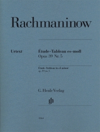 �tude-Tableau es-Moll op.39,5 f�r Klavier