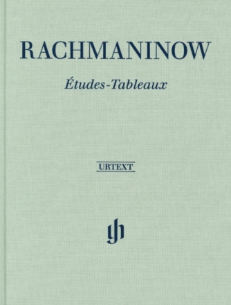 �tudes-Tableaux f�r Klavier Urtextausgabe (Leinen)