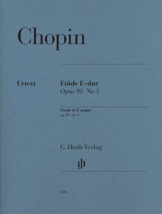 Et�de E-Dur op.10,3 f�r Klavier