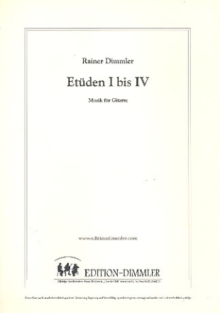 Et�den 1-4 f�r Gitarre