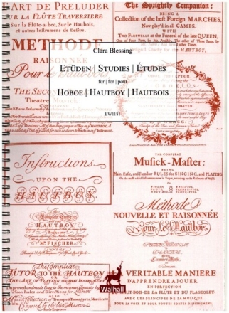 Et�den f�r Oboe Faksimile