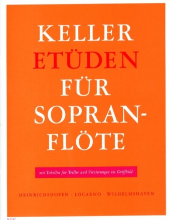 Et�den f�r Sopranblockfl�te