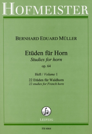 Et�den op.64 Band 1 f�r Waldhorn