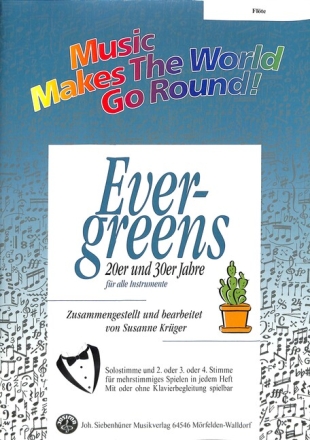 Evergreens der 20er und 30er Jahre f�r flexibles Ensemble Fl�te