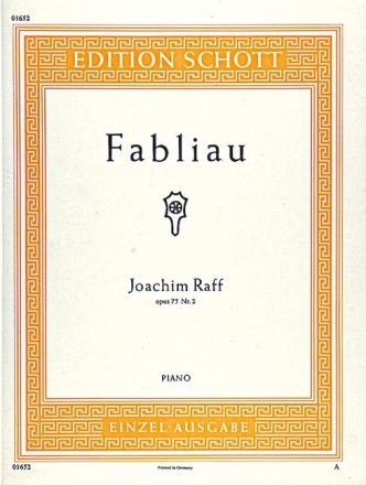 Fabliau op. 75/2 f�r Klavier