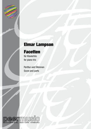Facetten f�r Klaviertrio Partitur und Stimmen