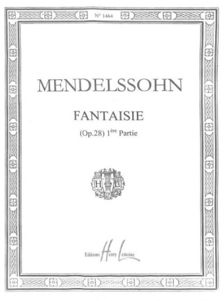 Fantaisie op.28 premi�re partie pour piano